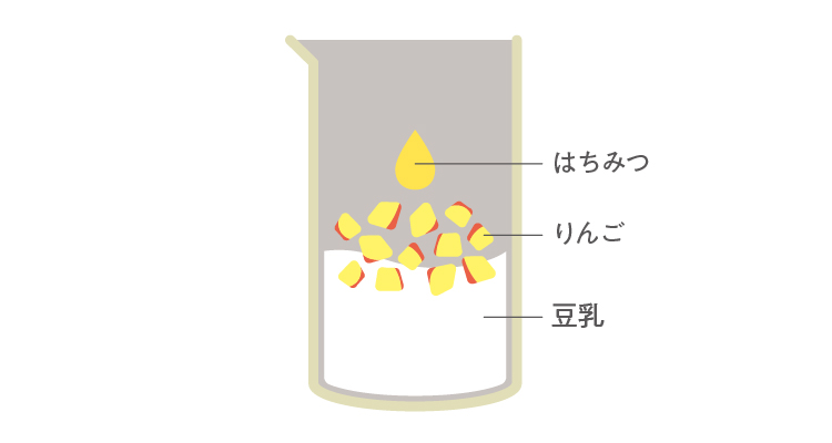 ハニーアップルソイスムージー